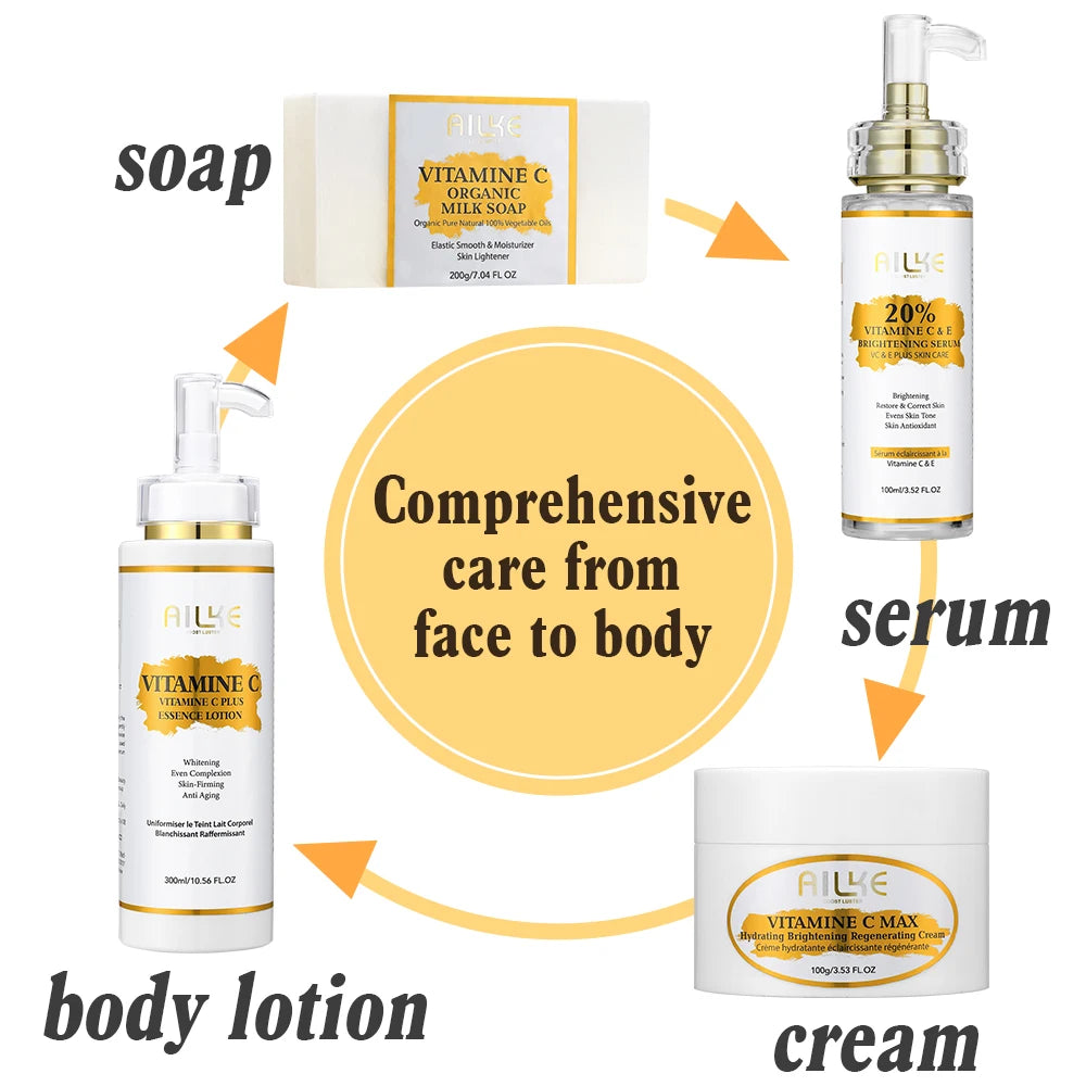 Vitamin C Brightening Skincare Set
