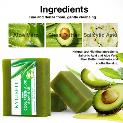 Aloe Brightening & Exfoliating Soap