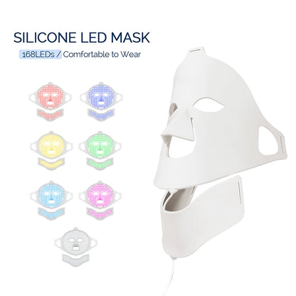 Red Light Therapy Silicone Facial Mask