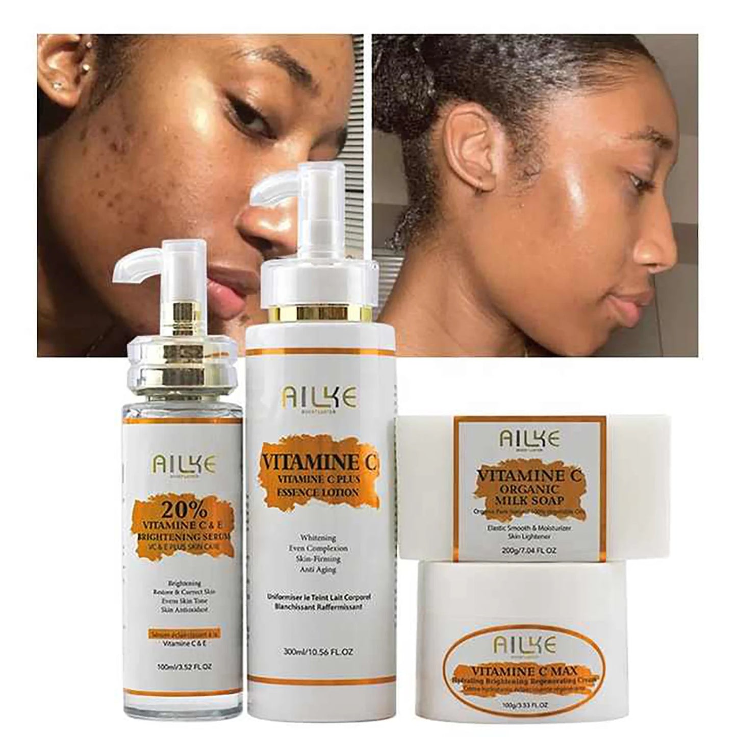 Vitamin C Brightening Skincare Set